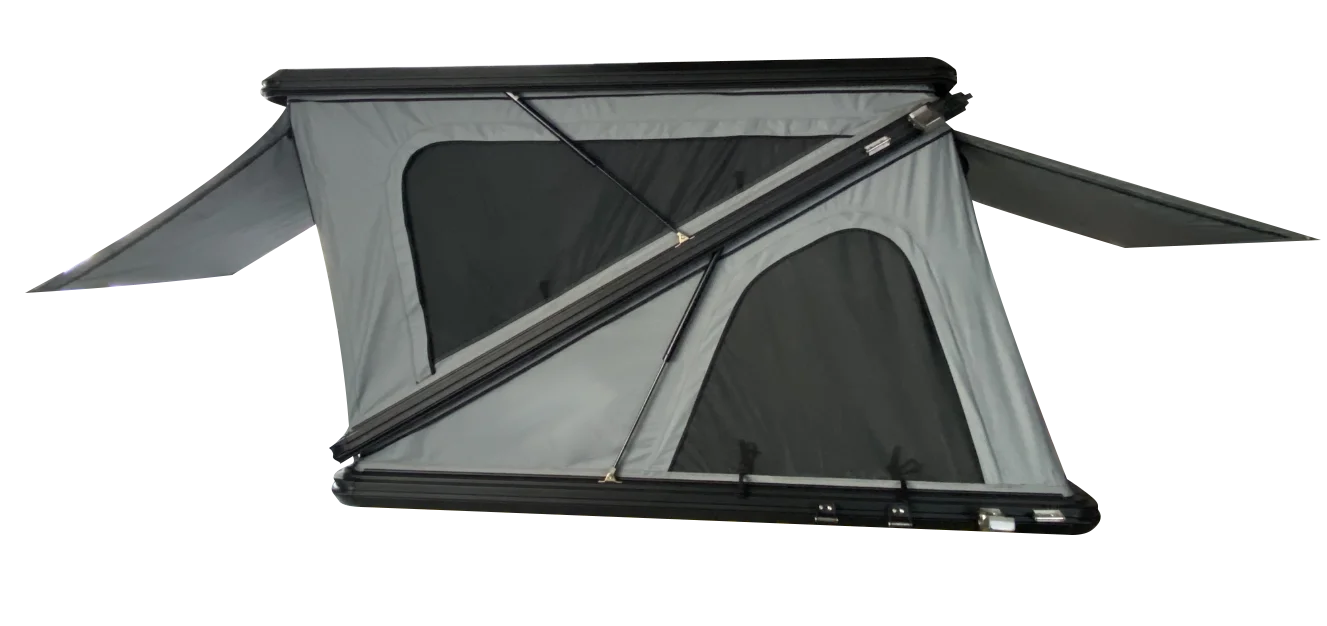 2023 New Model Rts Half Automatic Z Shaped Duel Lift Rooftop Tent Hard