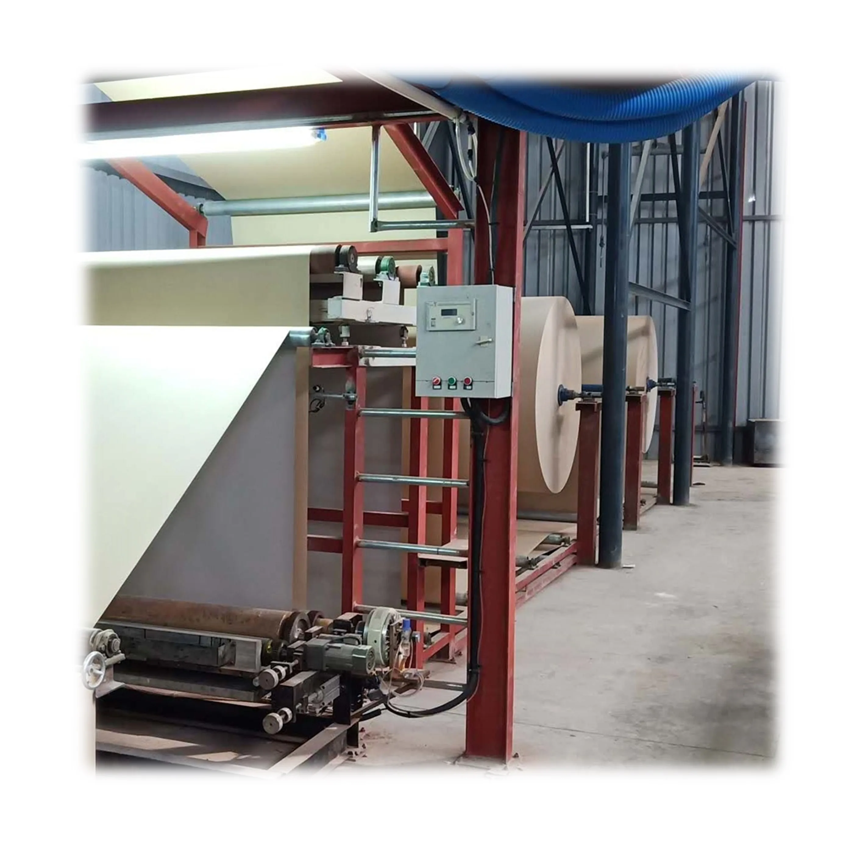 Fully Automatic Drywall Making Gypsum Board Manufacturing Plant Cost-Effective Construction Material Making Machinery
