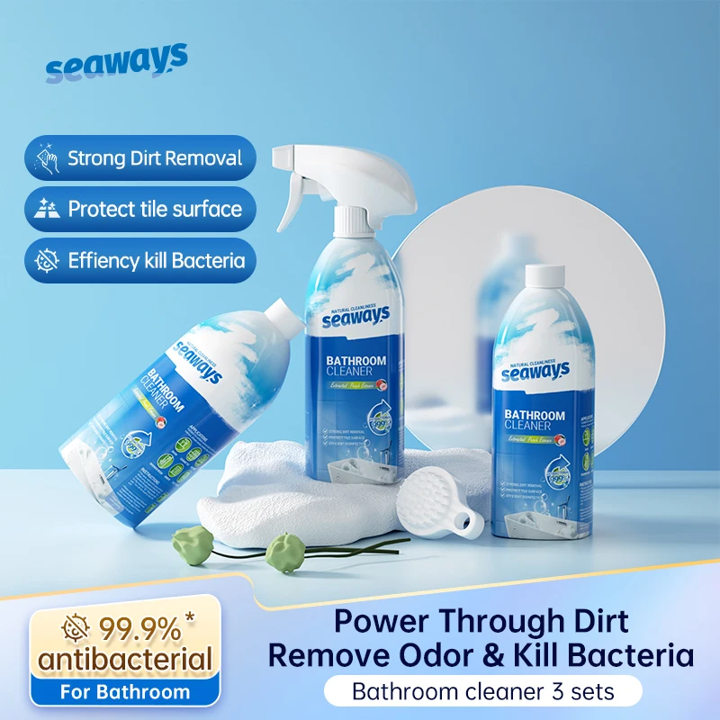 Professional Supplier's Eco-Friendly Chinese Toilet Cleaner Liquid Multi-Purpose Detergent for Bathroom Use