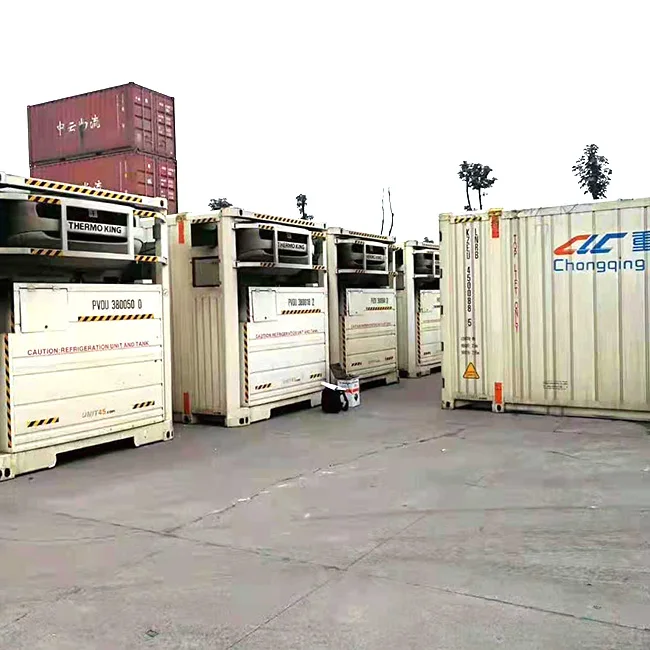 Slxi-серия SLXi 400 Серия thermo king 40 футов холодильный блок прицеп на продажу