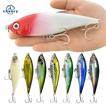 CHEERY 13cm 48g Pencil Twitch Fishing Lures Saltwater Long Casting Wobblers Trout Pesca Trolling Artificial Baits Inshore – Pencil – view 2