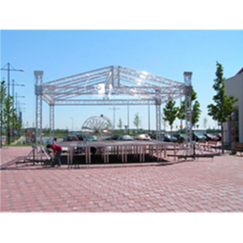 Foresight Structure Building Roof Trusses System Design Stage and Truss Displays for Wedding