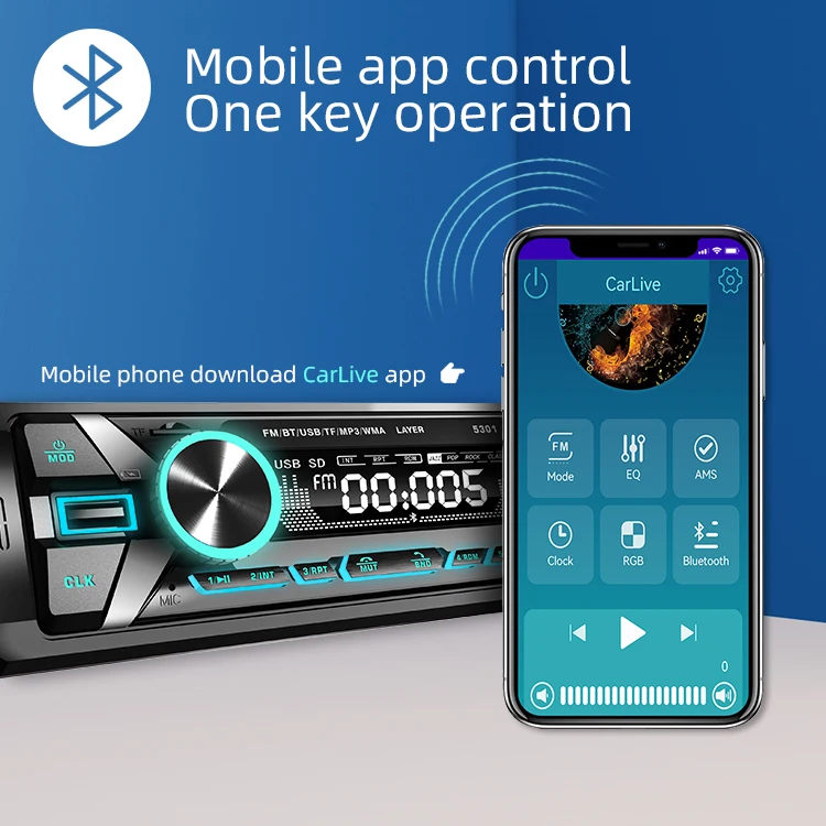 Bt Music Player Car Kit Car Radio Audio Adapter Digital Mp3 Player For ...
