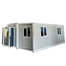 Prefabricated 20ft movable foldable modular expandable home Prefab Container House For Sale