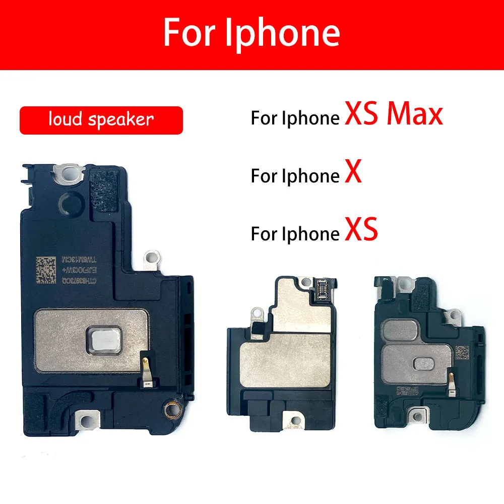 Iphone X XR XS Maxラウドスピーカーリンガーフレックスケーブル携帯