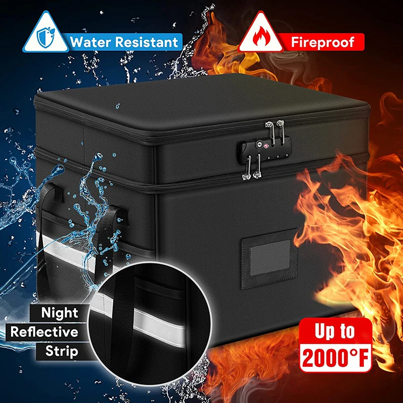 Fireproof And Waterproof File Storage And Storage Protection Box Made ...