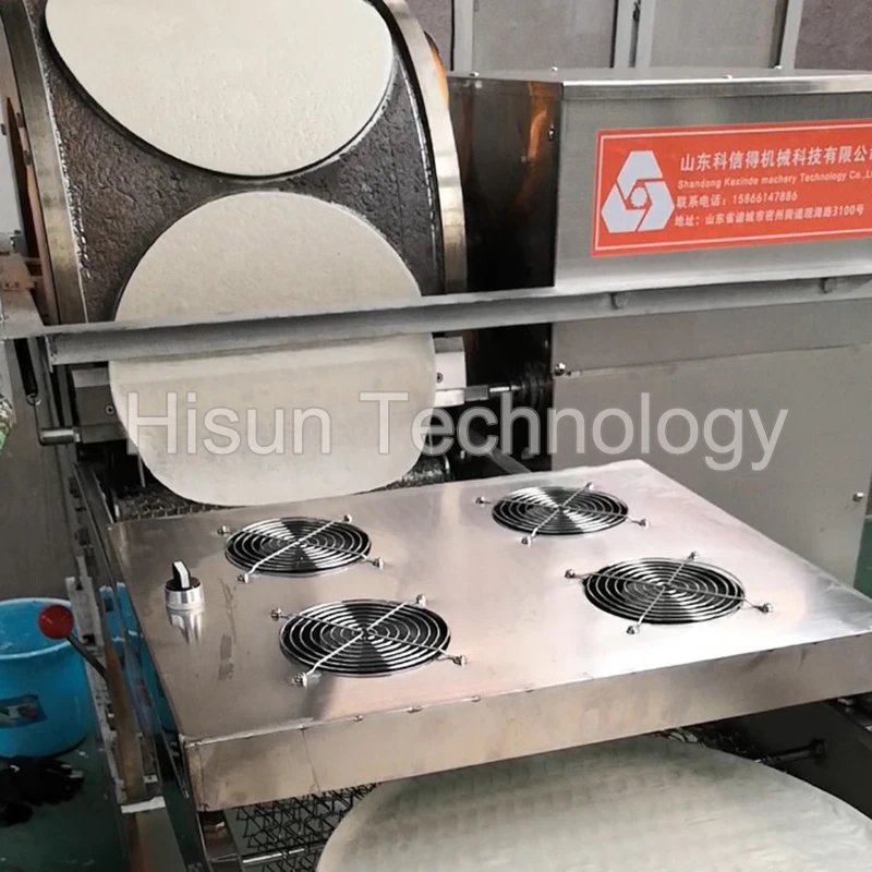Automatic Commercial Spring Roll Ethiopian Enjera Making Machine Injera Maker