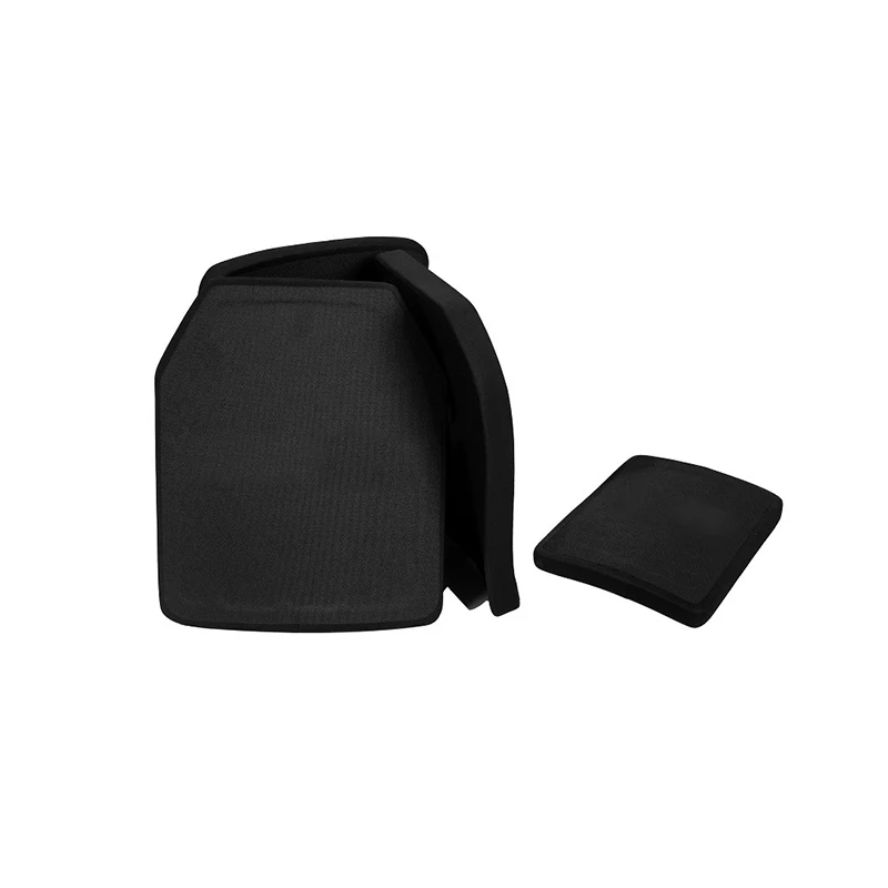 Lightweight UHMWPE Tactical Safety Plate with SIC Insert Protective Strike Face Body Plate