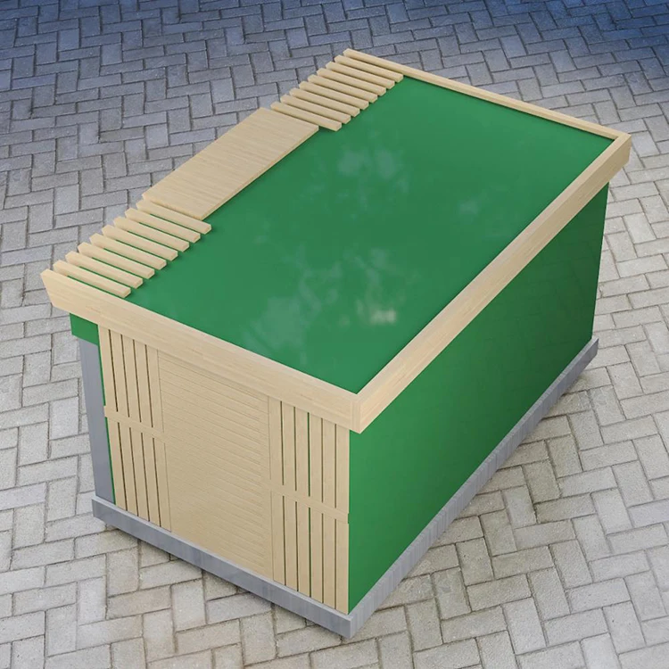 Fast Delivery Wooden Coffee Kiosk Design Kiosk Street Food Kiosk for Coffee