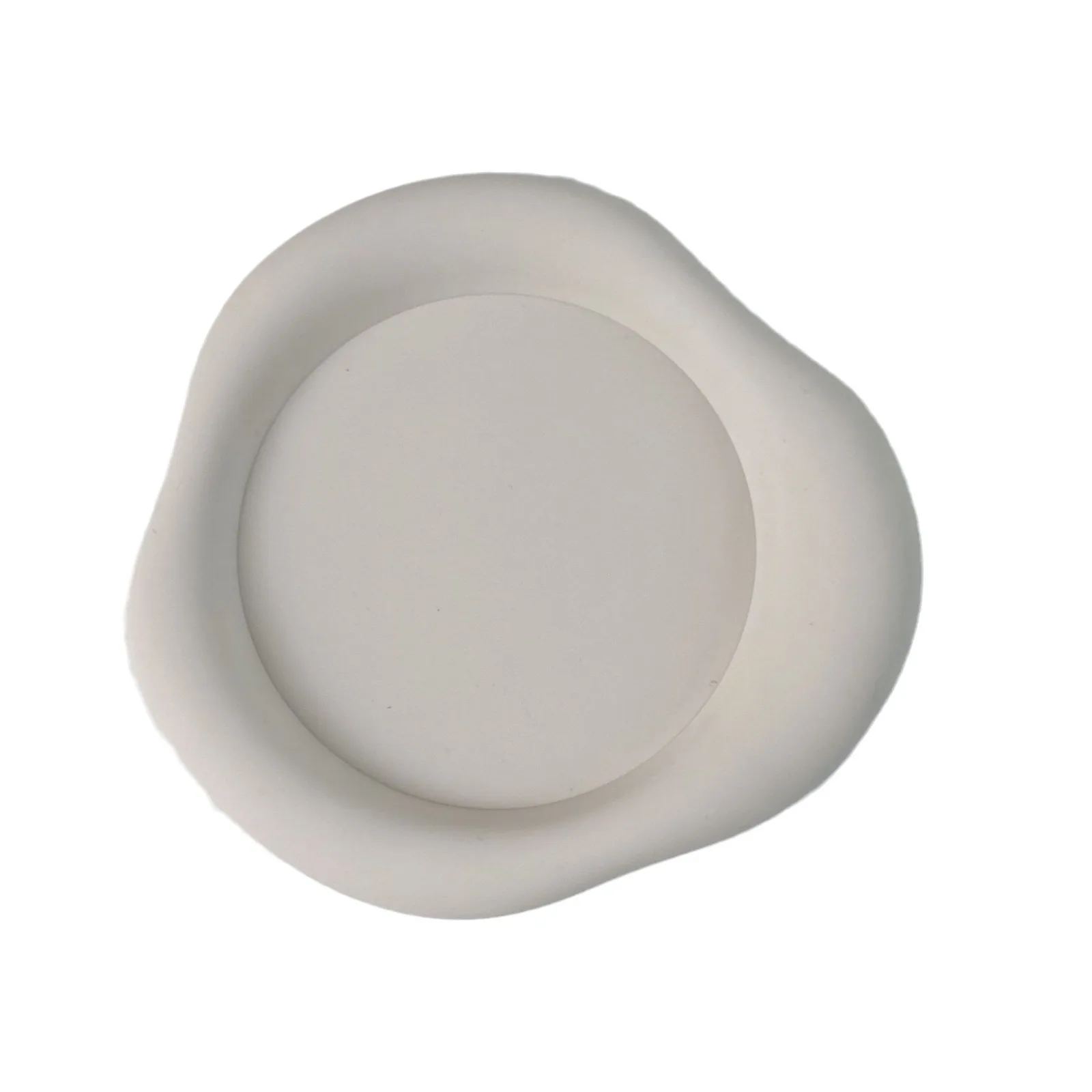 Irregular Silicone Heat-Resistant Tea & Coffee Coaster Cloud Design Household Use 25mm Thick Anti-Slip Anti-Scald