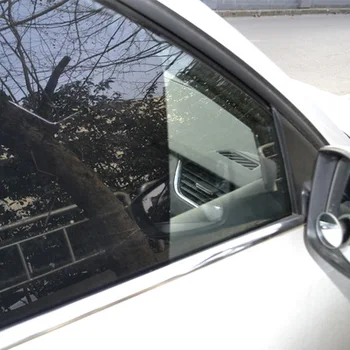 1x30m Black Privacy Static Cling Window Sticker Decoration Car Tint Window Film Removable Reusable Static Cling Film