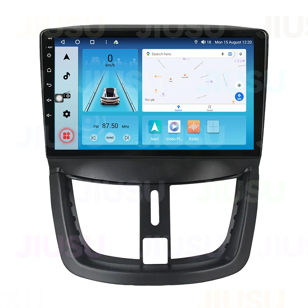 Touch Screen Android Car Radio GPS Navigation DVD Player Stereo Multimedia Audio System for Peugeot 207 207CC 2007-2014