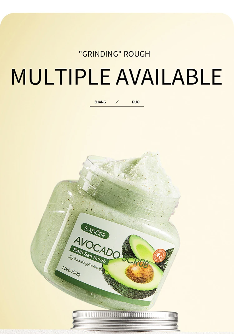 Natural Whitening Body Scrub Exfoliating Moisturizing Body Care