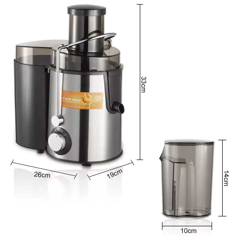 SpringBack 800 Вт медленная соковыжималка простая работа с высоким содержанием питательных веществ для полезных домашних соков