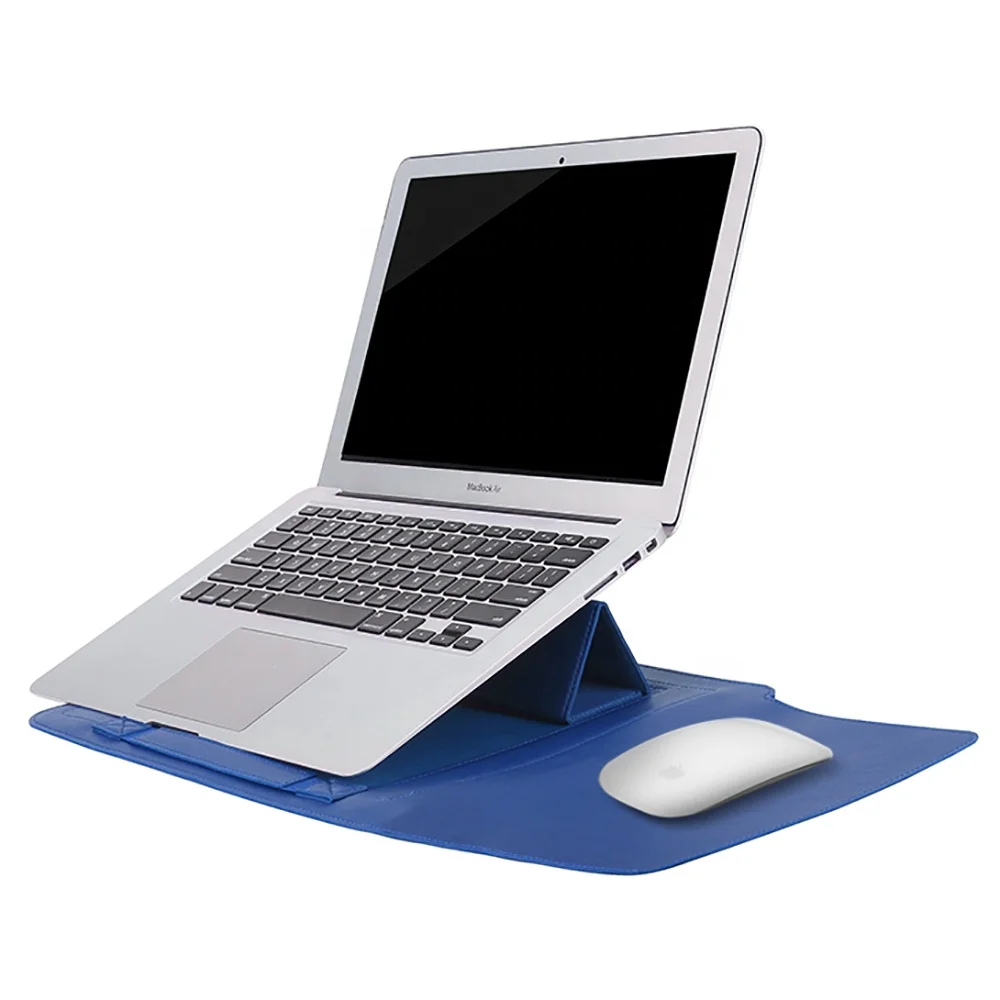 PU кожаный мешок почты рукав сумка чехол для ноутбука Macbook Pro 16 A2141 2019 Air 13 Retina 11 12 15 ноутбук портативный