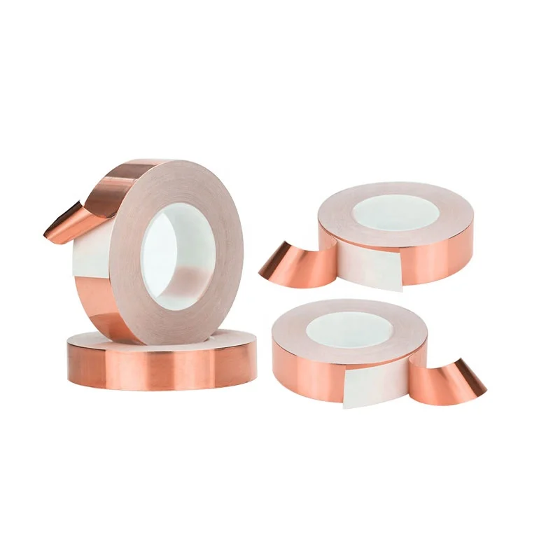 Imported 0 065mm 0 1mm Thick Emi Shielding Thermal Conductivity Transformer Mobile Phones Copper Foil Tape Adhesive 5mm 50m Buy Copper Foil Tape Conductive Tape Shielding Tape Product On Alibaba Com