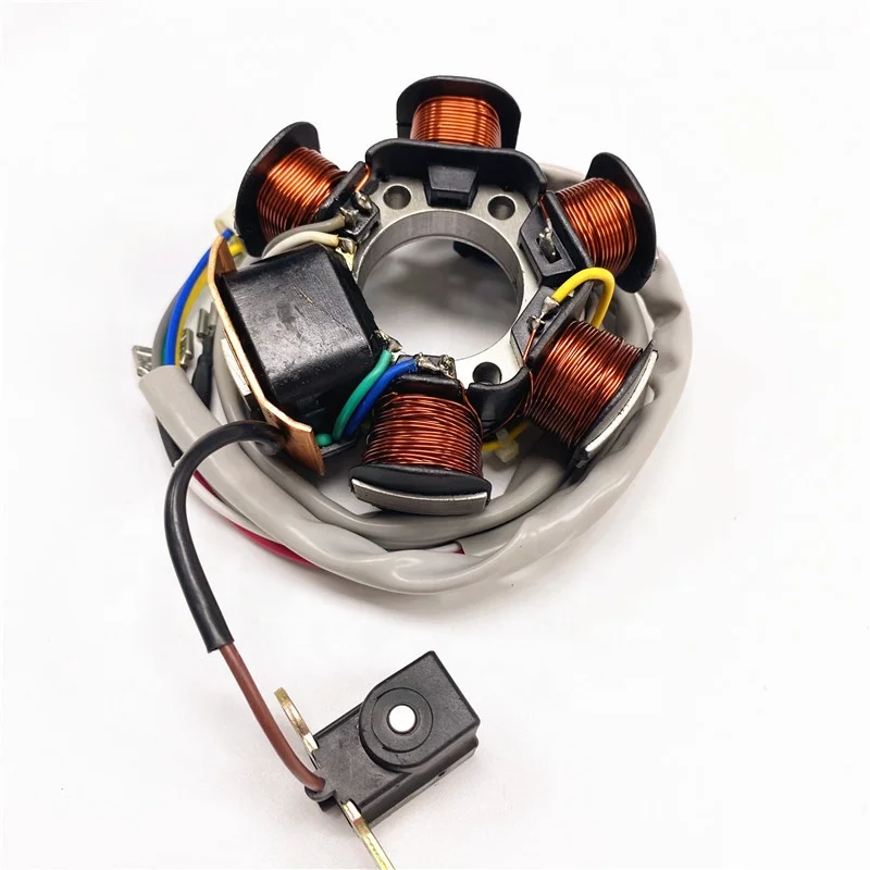 Stator Allumage Pour Scooter/mobylette – Compatible Piaggio 50, Zip, Typhoon, NRG, Gilera Runner – 6 Pôles – Marque Cyclingcolors