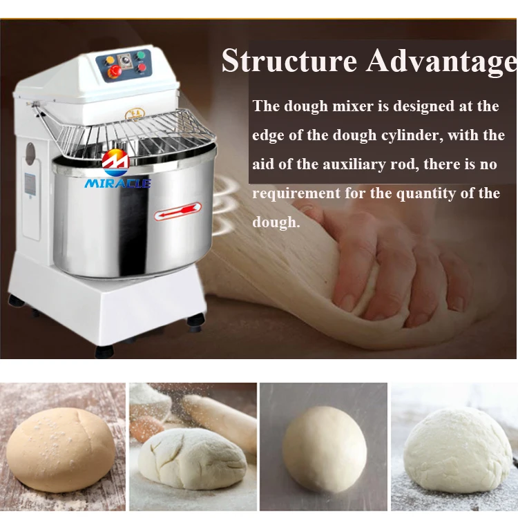 Bakery Used Double Speed Dough Mixing Machine Flour Mixer Dough Mixer
