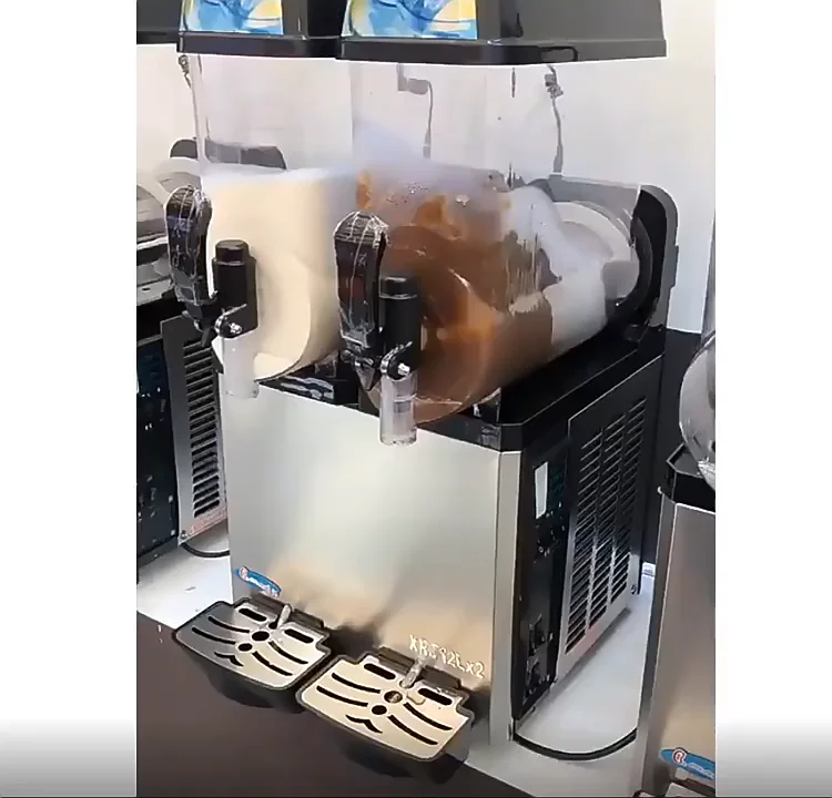 Small Slush Machine Fully Automatic Easy Operate Single Slush Machine ...