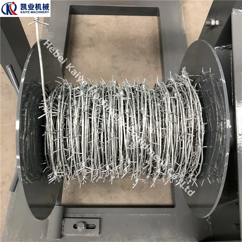 High Production Automatic Double Twist Barbed Wire  Making Machine