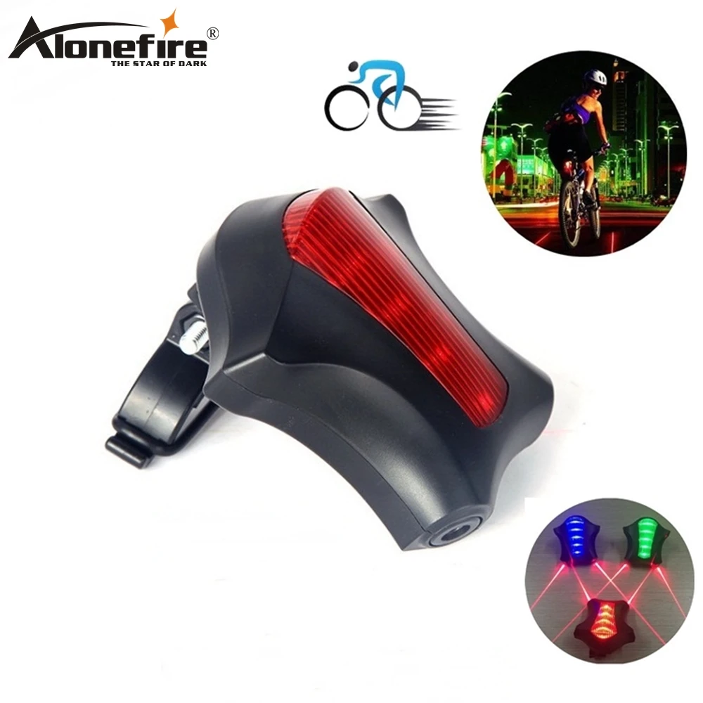 laser grid bike light