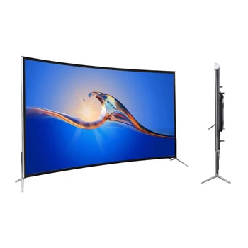 Factory Wholesale 70 Inch LCD Curved Explosion Proof  4k Ultra HD Smart TV