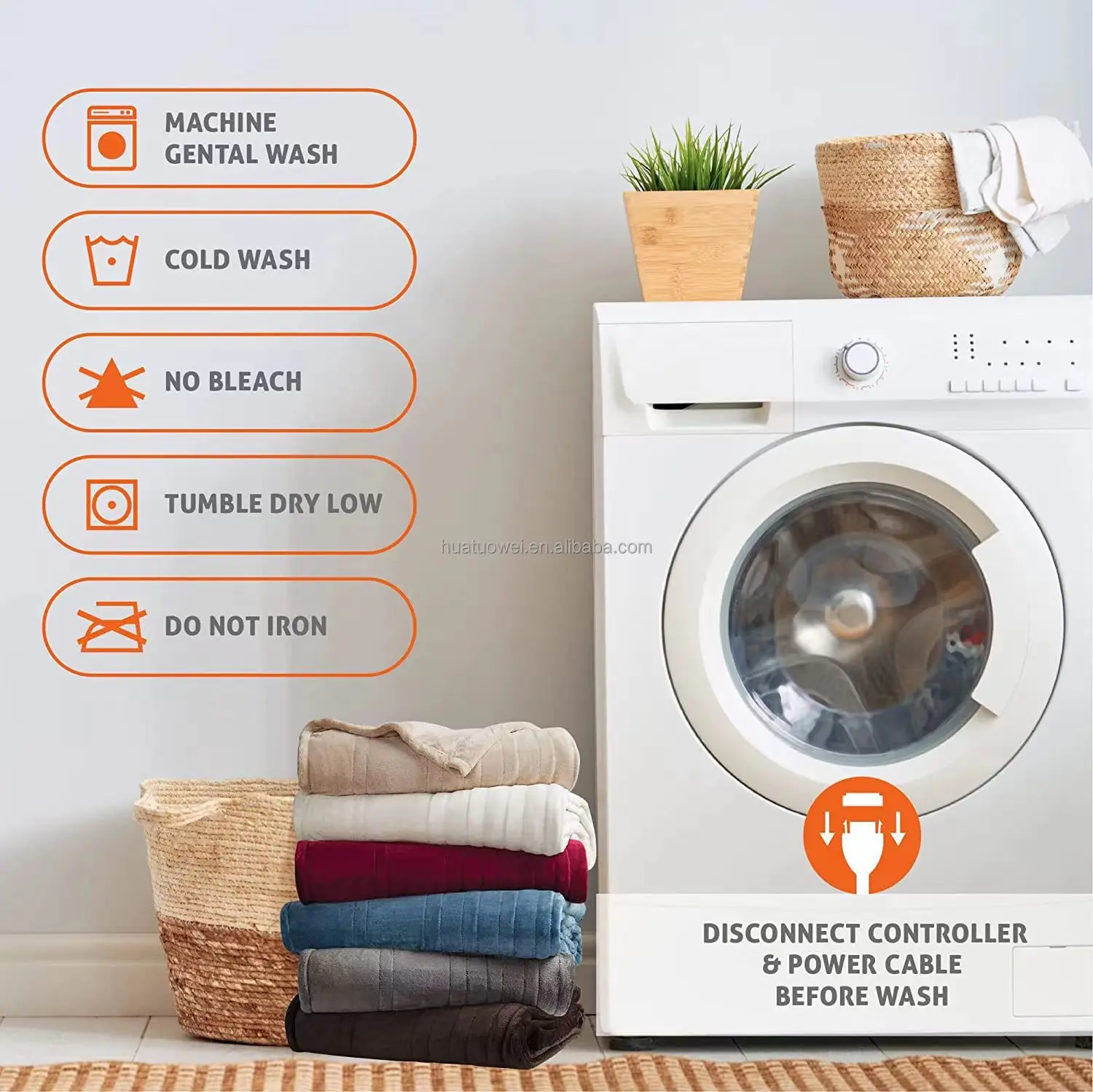 Heated Blanket, 150*180cm, Portable - detail 10