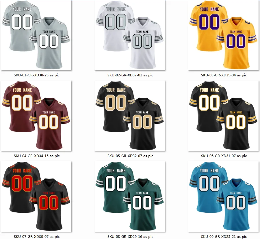 Sublimation Embroidery Patch Jerseys