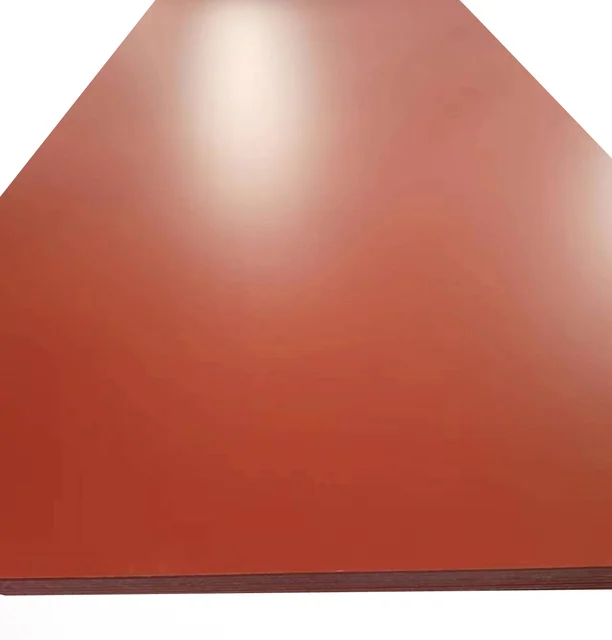 Raw plain MDF High gloss double side Melamine Faced fireproof Mdf Board For Furniture wall panel