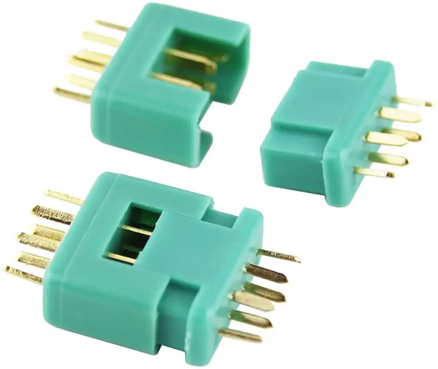 Made in China 6 Pin MPX Plug Gold Plating MPX Multiplex Connectors for RC LiPo Battery ESC Motor
