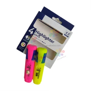 High Quality Cheap Price Different Color  Popular Custom Logo High Light Maker Pen  for Kids