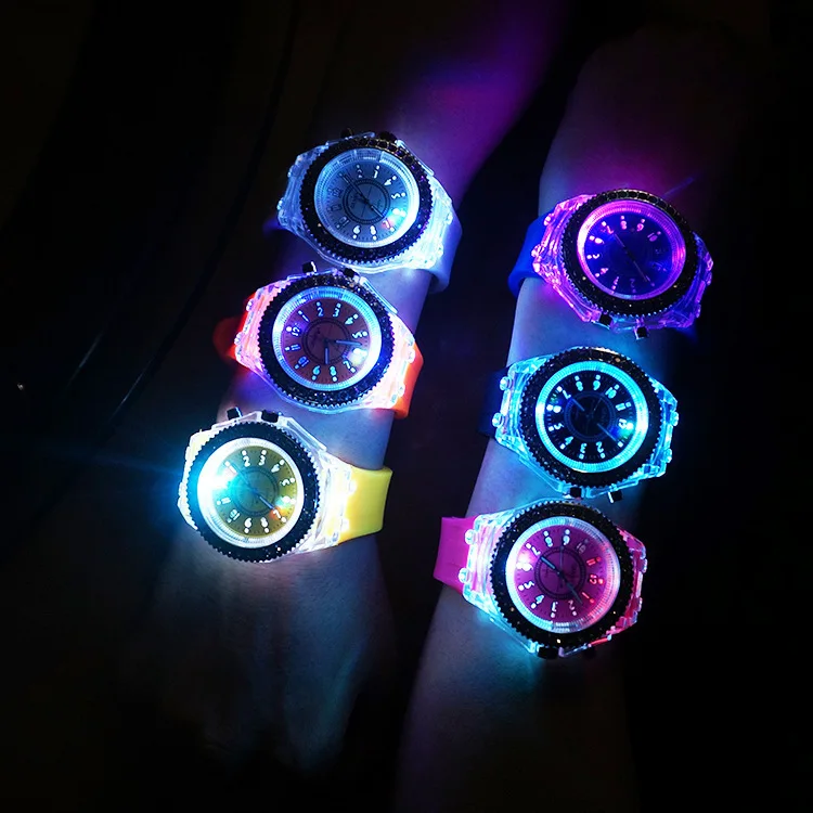 Wholesale Price Bright in Night Led Geneva Watch Pointer Watch LGW14