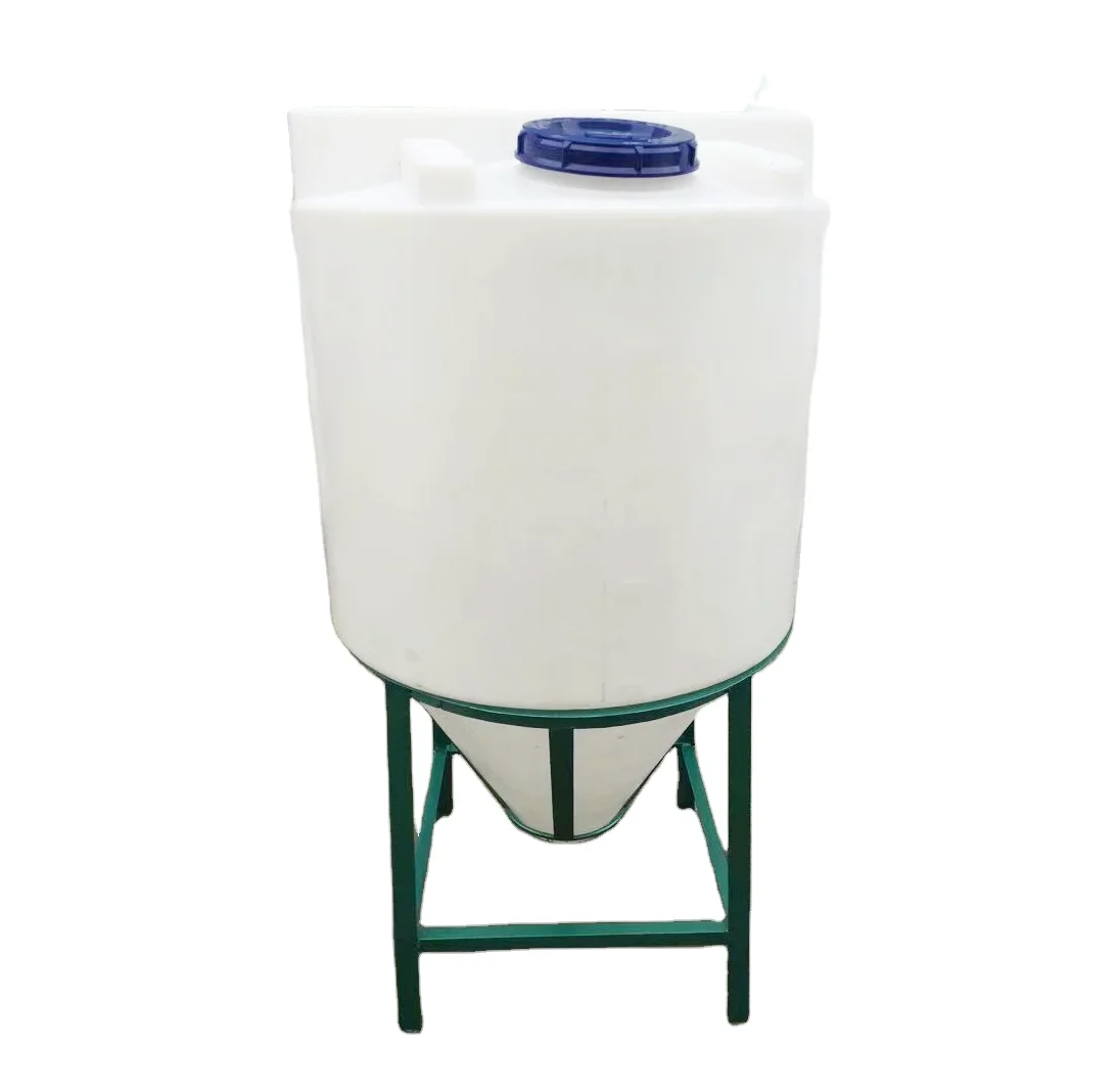 Chemical Dosing Mixing Tank With Agitator 200litre Poly Plastic Liquid