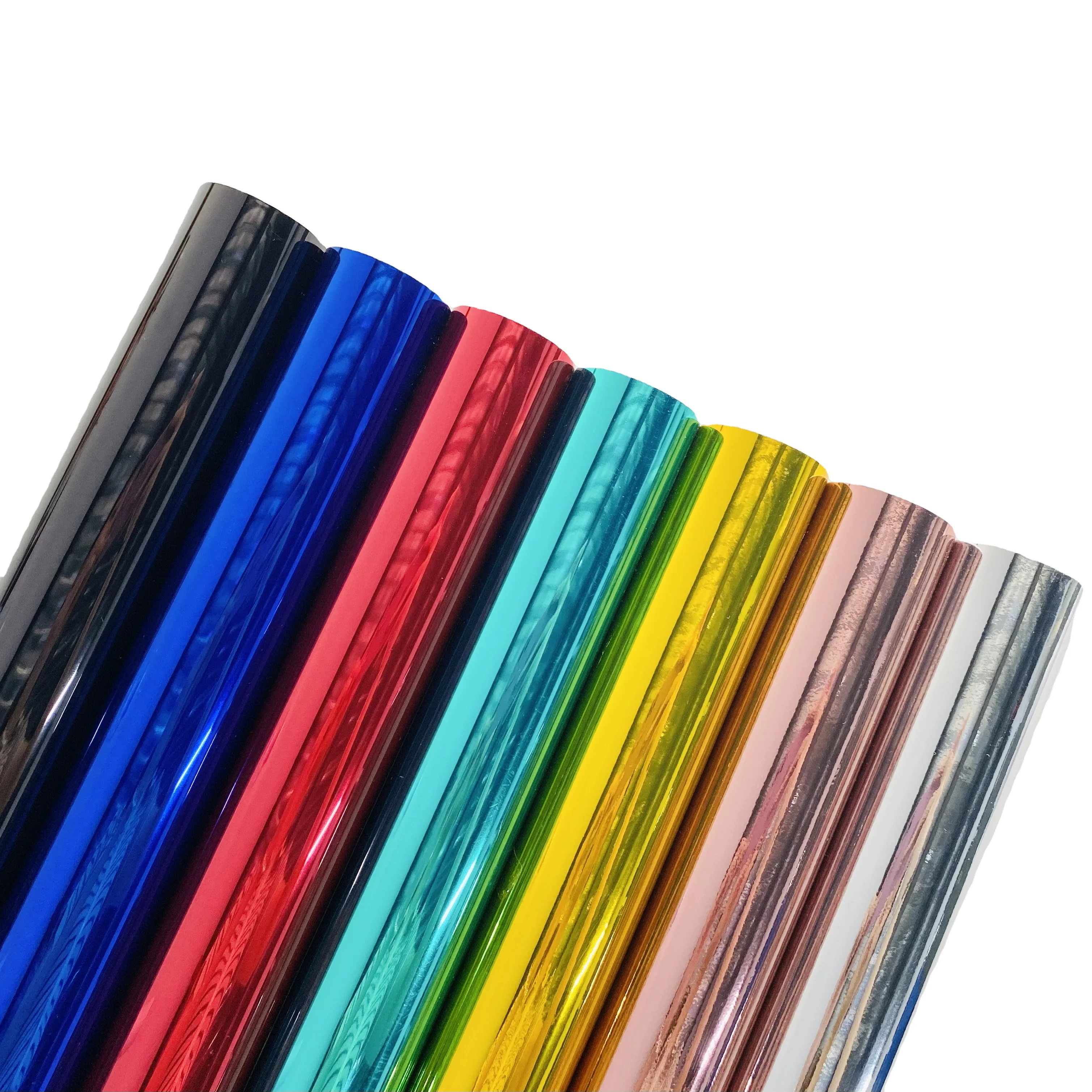 Mirror Chrome Craft Vinyl Paper Rolls Permanent Removable Adhesive