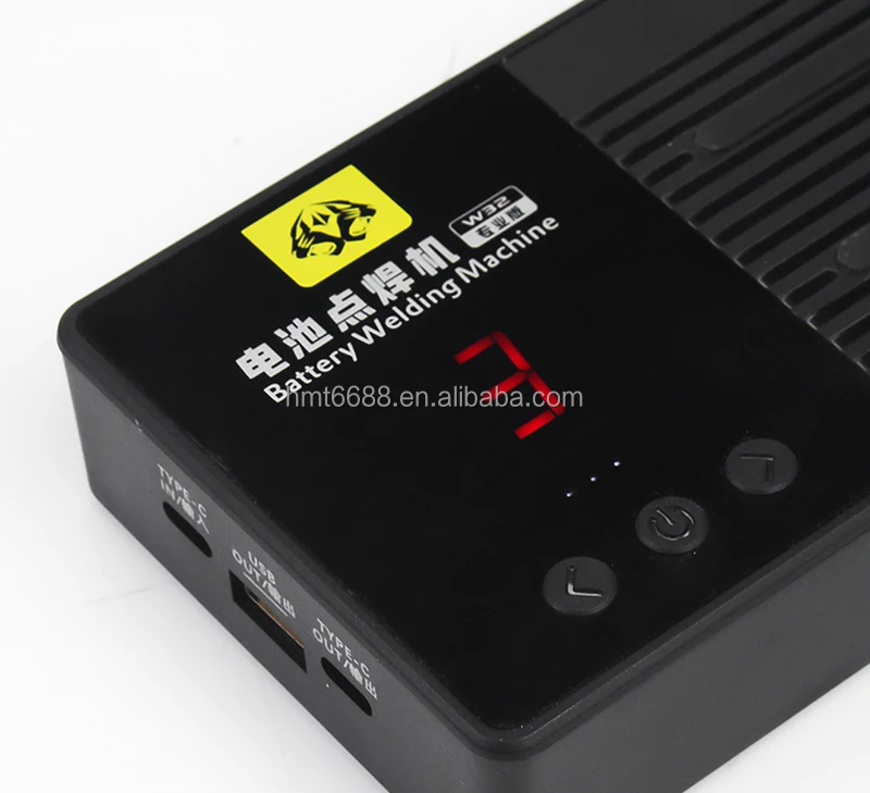 OSS W32S With Professional Crimping Battery Spot Welding Machine for iPhone Android Phone Battery BMS Flex Soldering Welder Tool