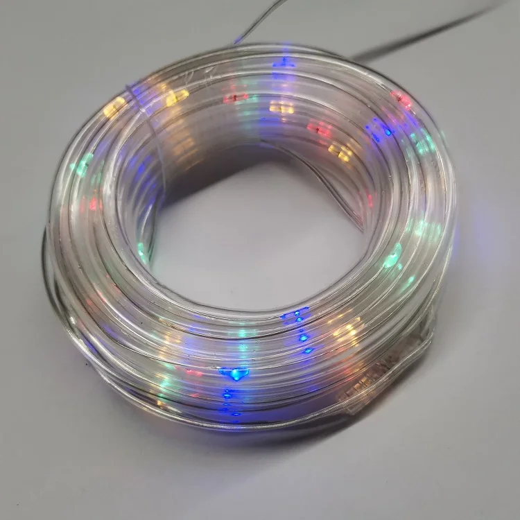 Factory price Modern Christmas decorations led rope light Full color PVC led rope light