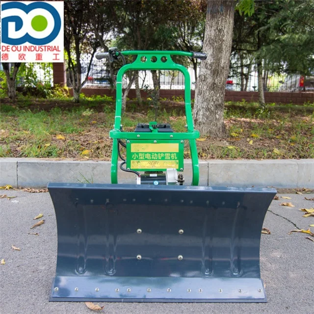 Factory Outlet Hand Push Electric Snowplow   Small Snow Sweeper
