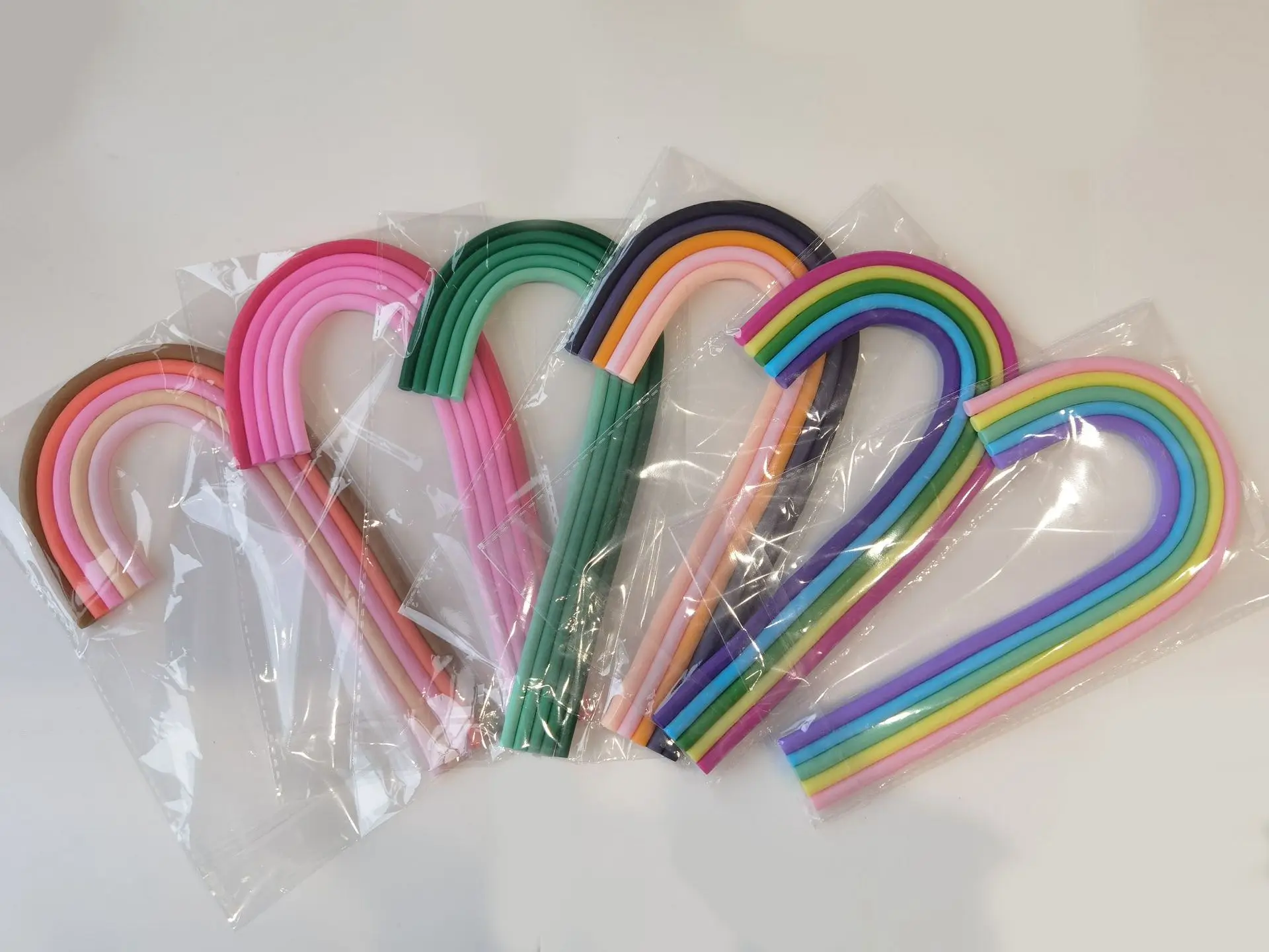 Foam Big Rainbow Baby Shower Decorations Happy Birthday Cake Topper Rainbow Butterfly Topper for Cakes Decoration