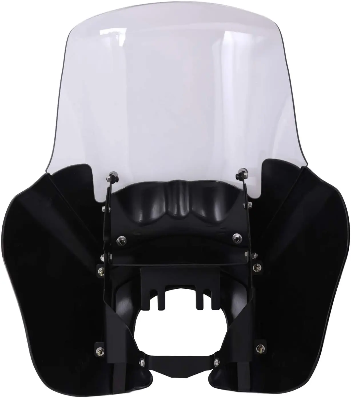 Parabrezza Nero Per Honda CBR1000RR 2008-2011 – In Plastica ABS, Deflettore Del Vento Per Moto