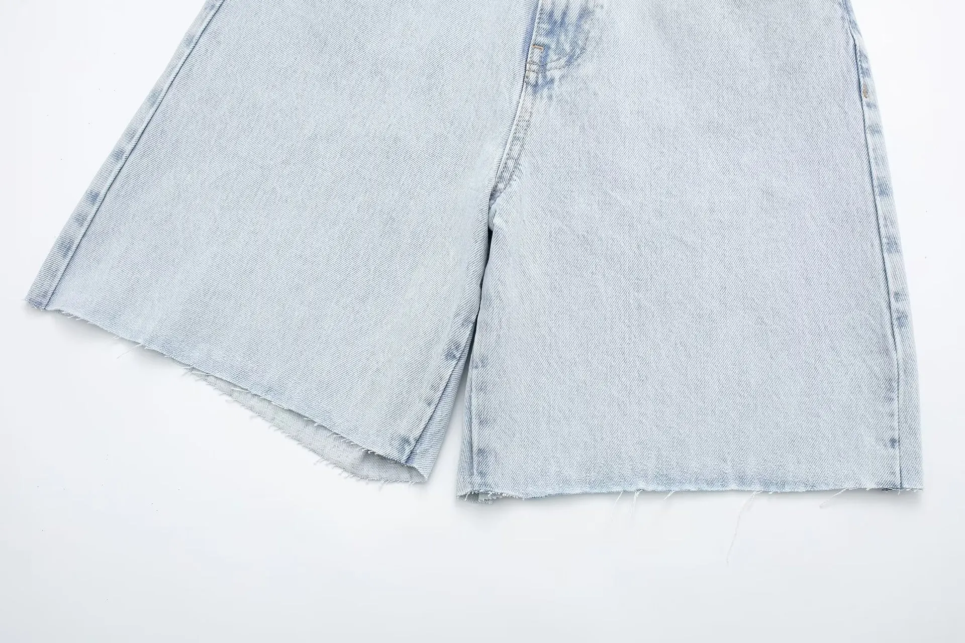 High Waist Straight Casual Plus Size Ladies Custom Denim Pants Denim Shorts Women's Shorts Women Jeans