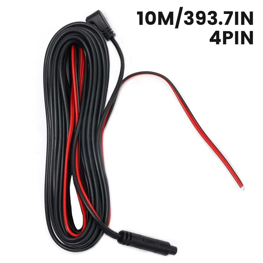 5 Pin 4pin 10m 15m back camera longer line 33ft Dash Cam Rear View Backup Camera Reverse Car Recorder Cable Extension