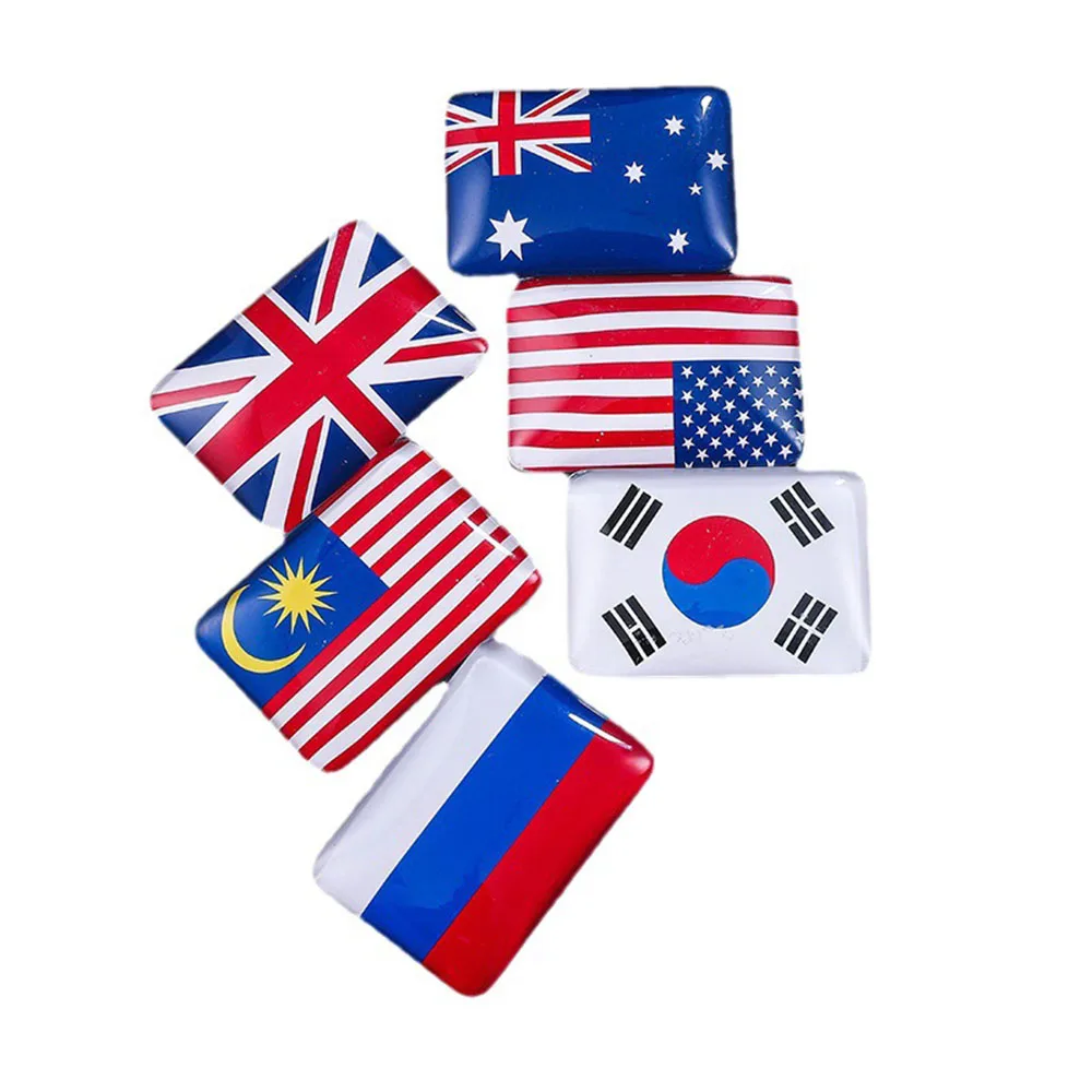 2026 Football World USA Canada Mexico National Flags Souvenir Fridge Magnet Minimalist Home Decor Magnetic Fridge Magnet