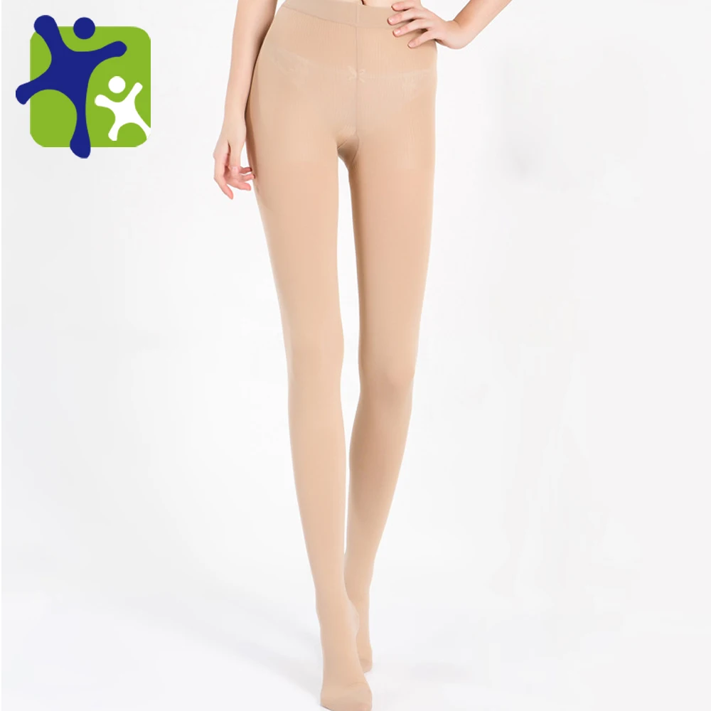 Три уровня медицинского давления, колготки для медсестры, эластичные Компрессионные носки, леггинсы
