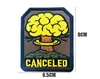 V00052 Cancellation of nuclear radiation embroidery