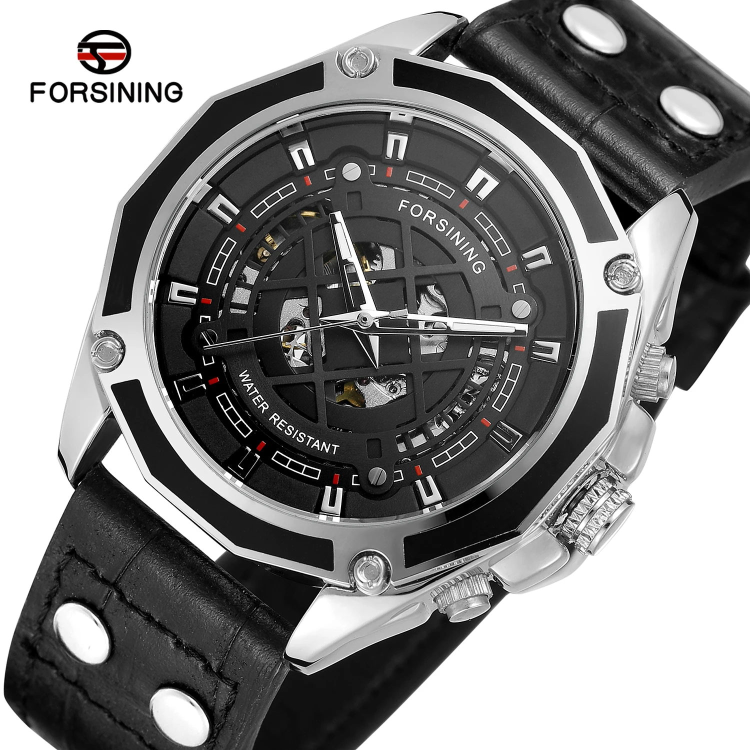 Forsining 3 ATM Automatic Skeleton Watch for Men