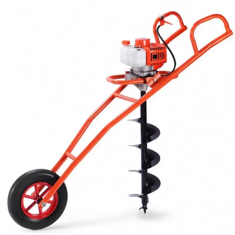 Factory Hot Selling High-power Gasoline Drilling and Digging Machine Garden Screw Hole Drilling Machine