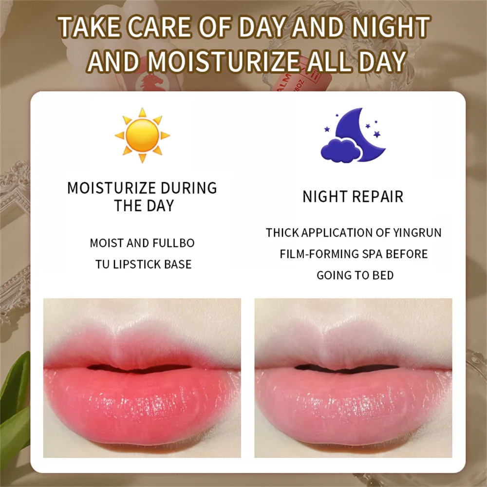 OEM Customized Moisturizing and Moisturizing Horse Oil Lip Balm in Stock Wholesale