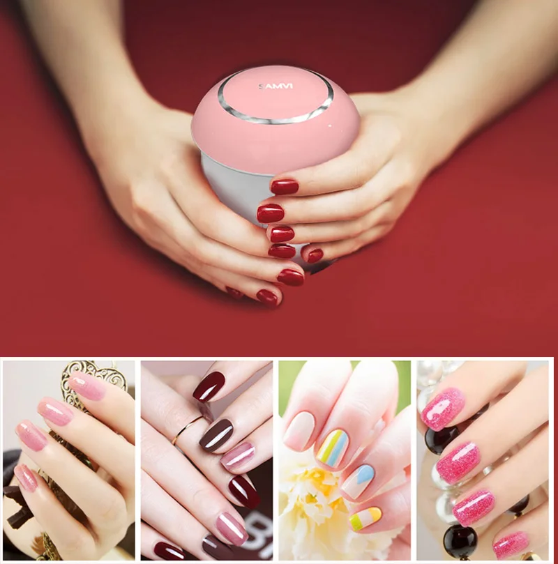 Portable Nail Lamp Uv Led Usb Rechargeable Lamp Manicure Curing Gel