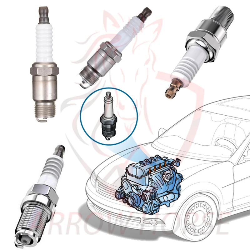 For Saic Mg Auto Engine System Car Deso Spark Plug Iridium For Zs Mg3 ...