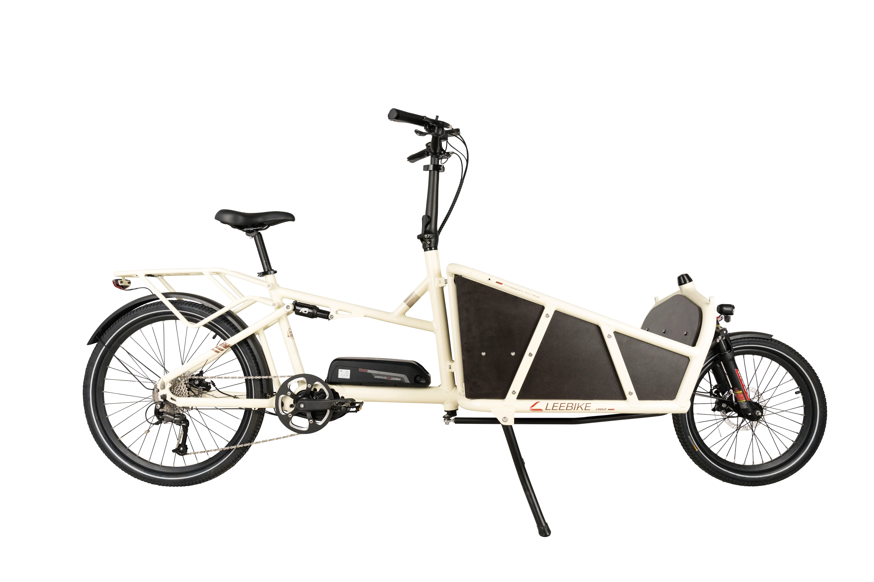 Long John Cargo E Bike Two Wheel Electric Vehicle Electric Bike Cargo